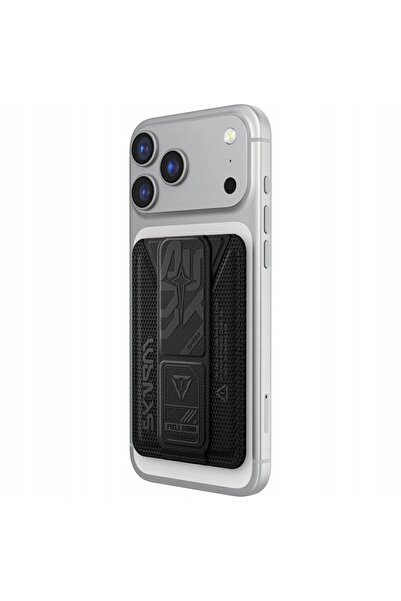 NO BRAND Portofel Skinarma Kado Phantom Magnetic Cardholder Grip Stand, negru