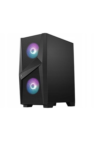 MSI MAG FORGE 100R ATX Midi Tower cu geam fără sursă de alimentare