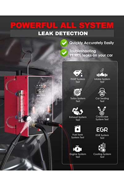 ANCEL L300 Tester detector de scurgeri și generator de fum pentru diagnosticare