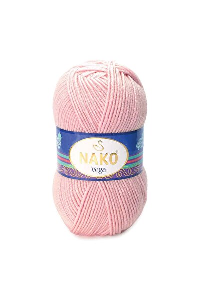 NAKO Vega Hand Knitting Yarn 5-Piece Advantage Pack (5 X 100 Gr) 100% Premium...