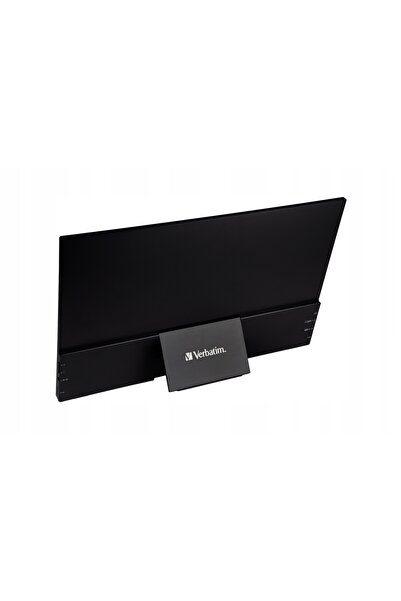 Verbatim Monitor portabil touchscreen Full HD 1080p de 15.6 inch, negru/negru 4