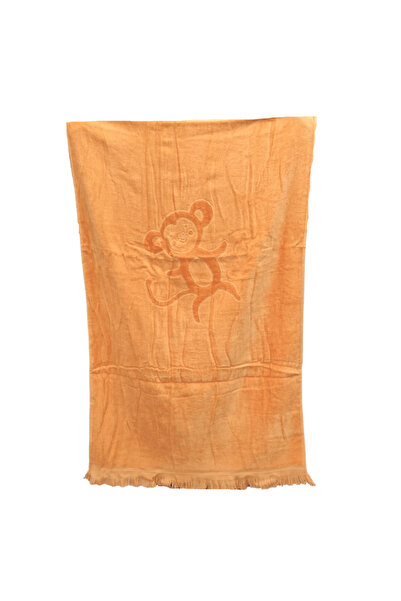 Nima Home Παιδική Πετσέτα Θαλάσσης Ακίμπο Ζακάρ 70*140εκ. Πορτοκαλί
