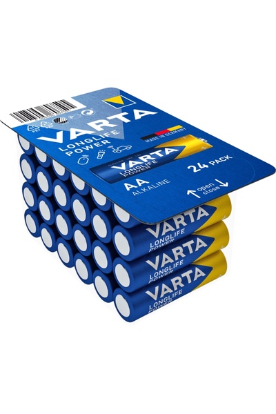 Varta fericire. 24 bucăți Baterii LR6 AA LongLife Power