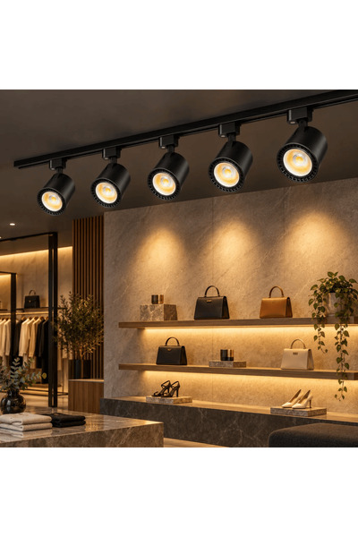 Global KTL180 30W LED Ray Spot 3000K 1800 lm Siyah