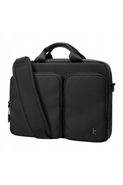Tomtoc Geantă de umăr Navigator-A33 pentru laptop 14 inch, impermeabilă, neag...