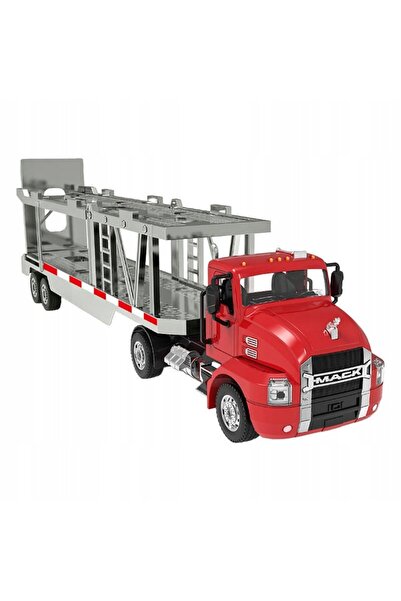 DOUBLE EAGLE 1:26 Jucărie camion de marfă RC pentru transportul mașinilor, cu...