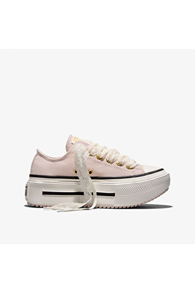 Converse Chuck Taylor All Star Double Stack Lift Pembe Sneaker