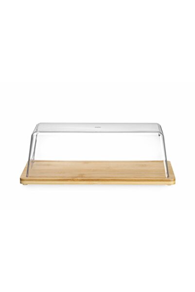 HENDI Tavă de prezentare tip bufet din bambus cu capac 320 x 160 x 110 mm