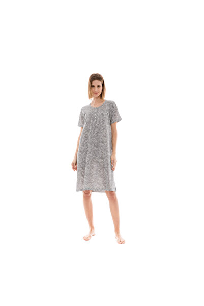 Pink Label Γυναικεία Νυχτικιά S1228 Γκρι
