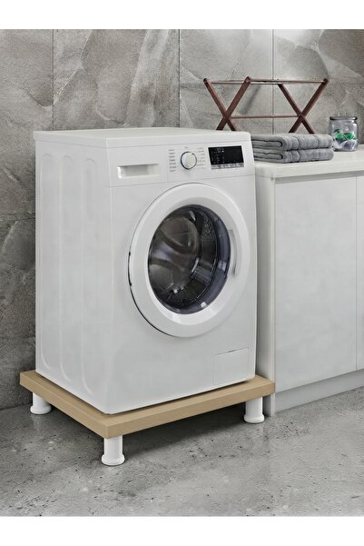 mobissan mobilya Premium MDF Çamaşır ve Kurutma Makinesi Altlığı - 2 cm Kalınlık