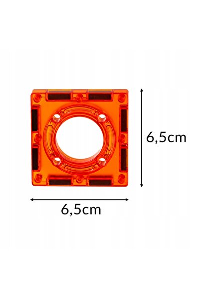 ISO TRADE Blocuri magnetice de construcție Joc 3D cu bile pe pistă pentru cop...