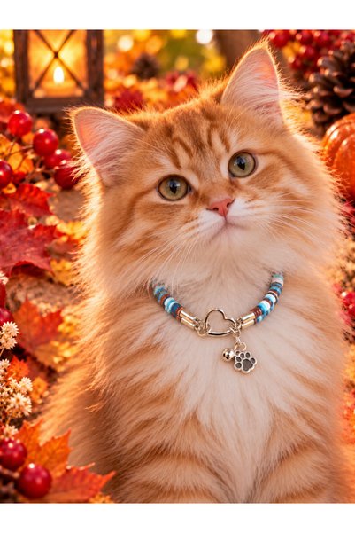 LOOL PREMİUM Kedi köpek tasmasi kedi kolye köpek kolye yumuşak tasma