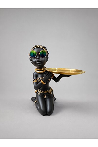 Magic Time Statuetă Africană Decorativă cu Suport Zarevia