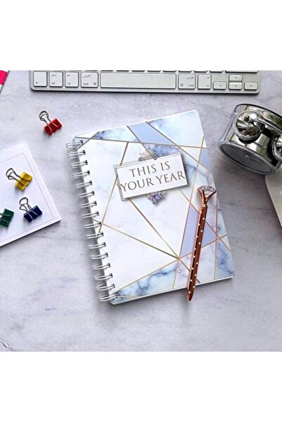 meemplanner Daily Planner - Sky Marble