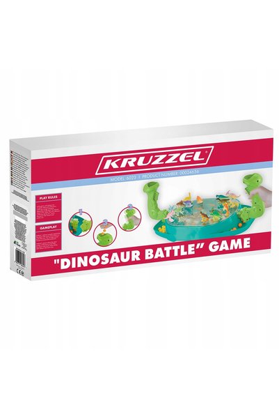 KRUZZEL Joc de luptă cu dinozauri, joc interactiv de îndemânare pentru copii,...