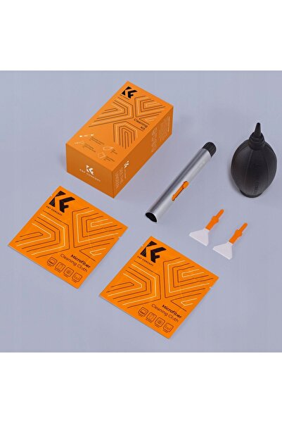 K&F CONCEPT Kit de curățare 6-în-1 pentru lentile și ecrane Full Frame