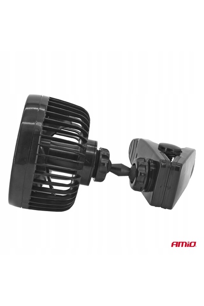 AMIO Ventilator de parbriz 12V pentru mașină, suflantă auto puternică, cu reg...