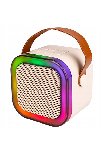 NO BRAND Boxă karaoke wireless Bluetooth cu 2 microfoane, cadou pentru copii