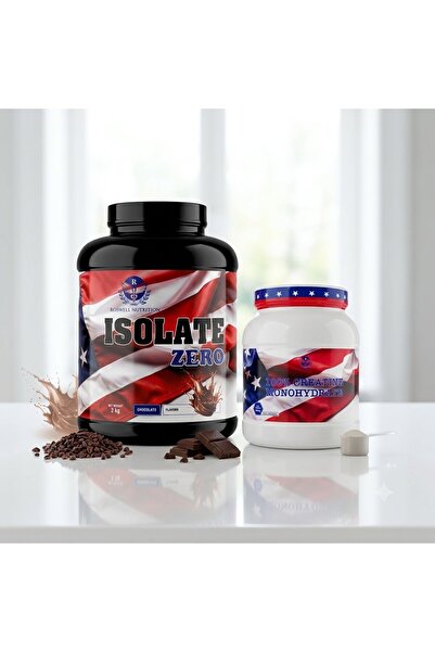 Roswell Nutrition Απομονωμένο Ορό Γάλακτος Ζεύγους Χωρίς Πρόσθετα (2000 γρ) +...