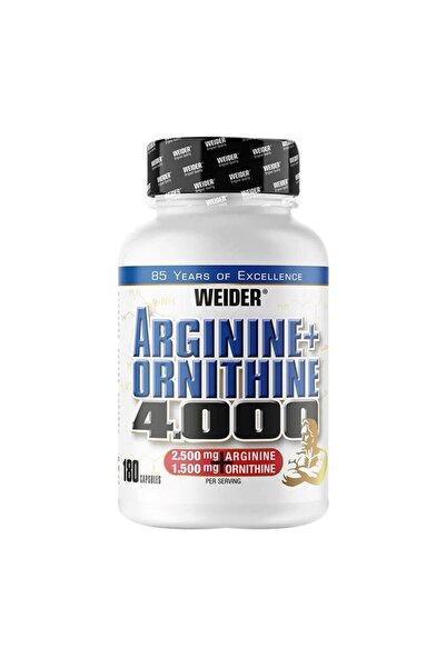 Weider Nutrition Αργινίνη + Ορνιθίνη (180 Κάψουλες)
