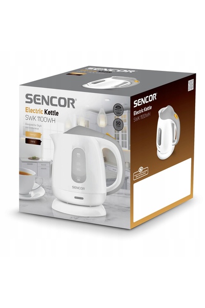 Sencor Fierbător electric COMPACT pentru ACASĂ pentru HOTEL 1100WH 1100W 1 Litru