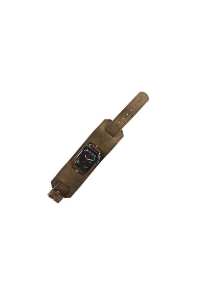 Toptan Bulurum Apple Watch 42mm Nl17 Leather Band - Brown