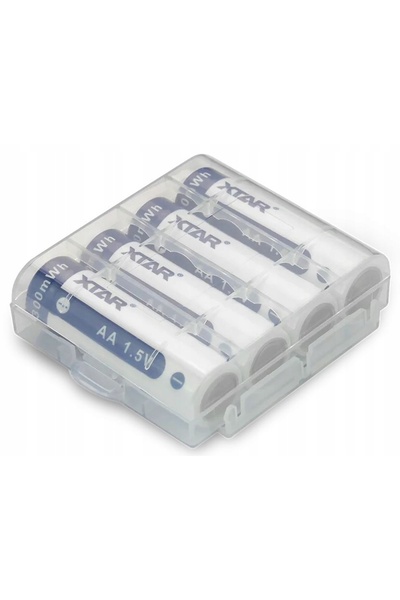 XTAR Acumulator R6 / AA x4 1,5V Li-ion 2000mAh 4XR6/AA + CUTIE
