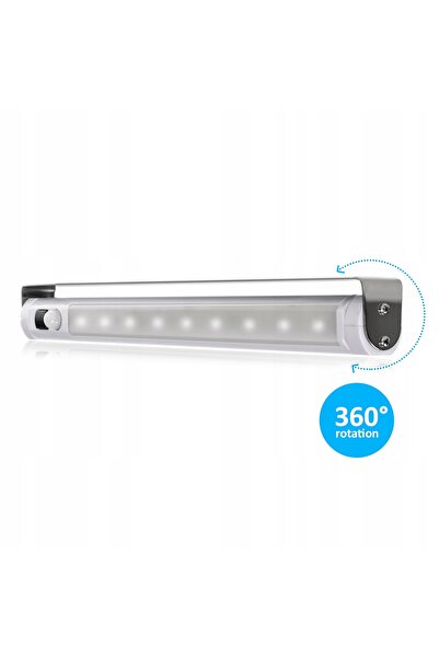 Maclean 2x Lampă LED sub dulap de bucătărie cu senzor de mișcare + 6x Baterii AA