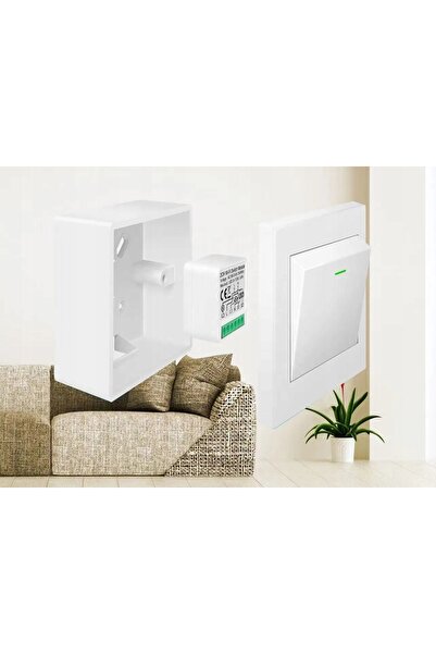 NO BRAND RELEU COMUTATOR LUMINĂ 4 CANALE CU SUPORT WiFi MINI SMART TUYA