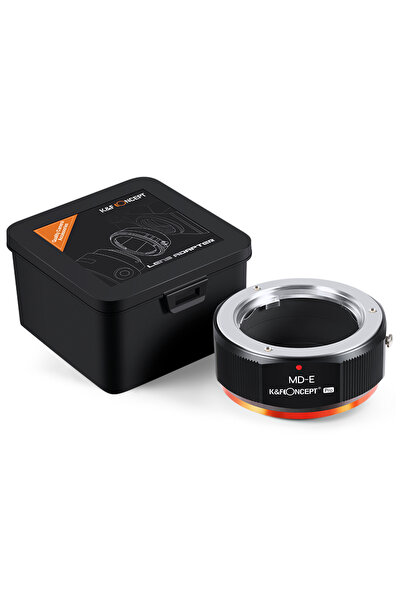 K&F CONCEPT Adaptor MINOLTA MD la montură SONY NEX E A6500 A7 A9 K&F PRO