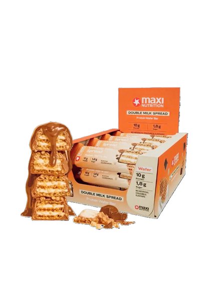 Maxi Nutrition Πρωτεϊνούχα Μπάρα Βάφλας με Διπλό Γαλακτοκομικό Επικάλυμμα (12...