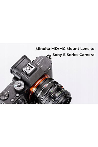 K&F CONCEPT ADAPTOR Minolta MD - NEX SONY E-mount A6500 A7 A9 K&F PRO IV
