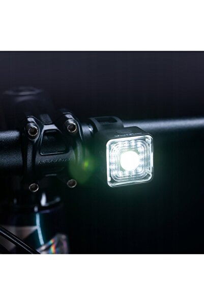 NO BRAND Lumină LED pentru bicicletă de 100 lm, IP66, cu încărcare USB, reînc...