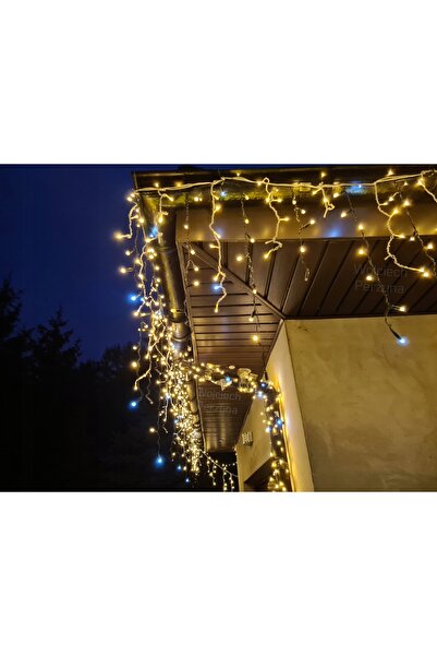 NO BRAND SOPLE 500 LUMINI LED DE EXTERIOR IP44 FIXE + PERDEA LUMINOSĂ INTERMI...