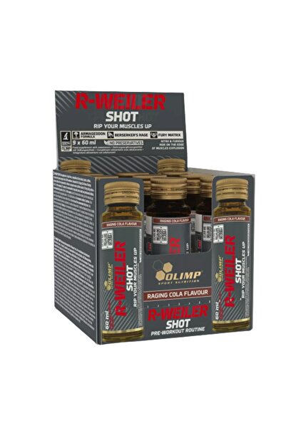 Olimp R-Weiler Shot (9 X 60 ml) Χυμός Πορτοκαλιού