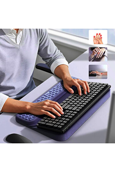 NO BRAND SUPORT ERGONOMIC PENTRU TASTATURĂ CU SUPORT PENTRU ÎNCHEIETURI, PENT...