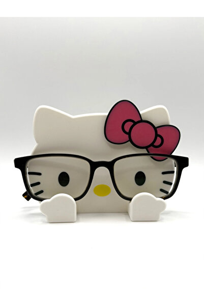 nexprint3dtasarım Hello Kitty Gözlük Tutucu