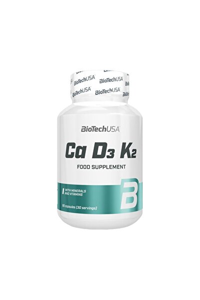 BiotechUSA BioTech Usa Ca D3 K2 (90 Κάψουλες)