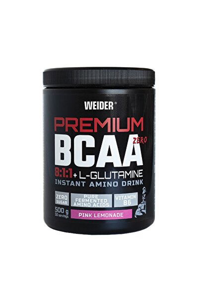 Weider Nutrition Premium BCAA 8:1:1 + L-Γλουταμίνη (500 γρ) Ροζ Λεμονάδα