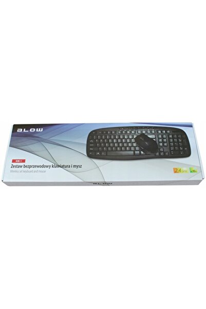 Blow SET TASTATURĂ WIRELESS + MOUSE USB QWERTY PENTRU BIROU, ACASĂ, ȘCOALĂ
