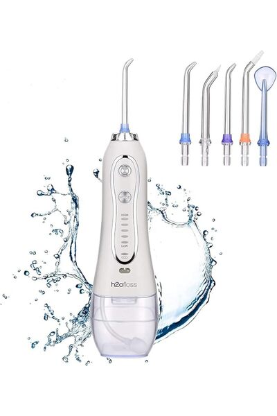 cgy Water Flosser Cordless Oral Irrigator Portable Rechargeable Dental Flosse...