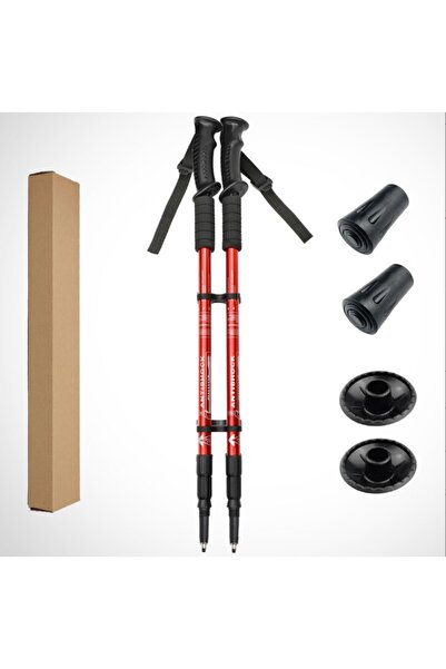 NO BRAND Bețe de Nordic Walking și Trekking, reglabile, set de 2 bucăți