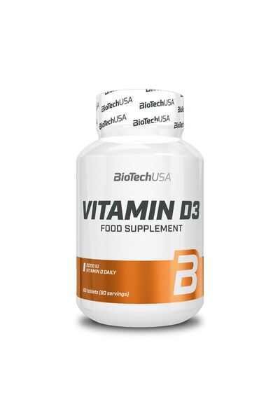 BiotechUSA BioTech Usa Βιταμίνη D3 2000 IU (60 Ταμπλέτες)