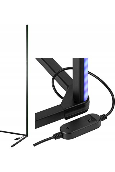 Tracer Lampă de colț inteligentă RGB cu ambianță ambientală, 1,4m, 12 moduri,...