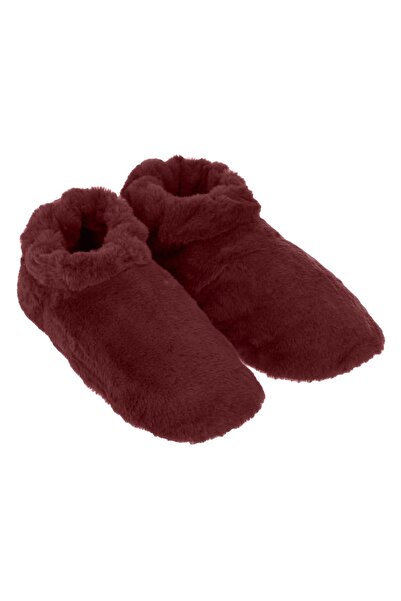 DD SHOP Botosei de Iarna Bordo pentru Femei - Papuci Casa tip, Imbracaminte A...
