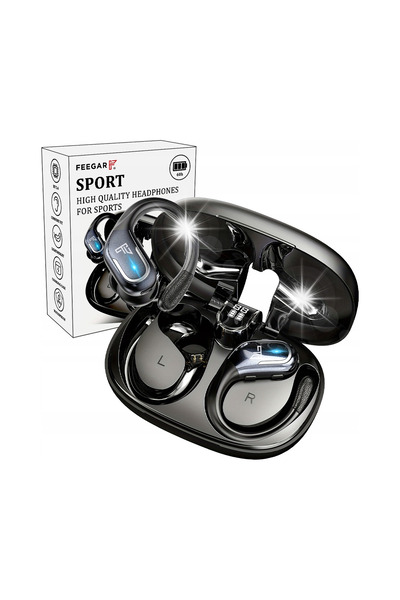 Feegar Căști wireless SPORT Bluetooth 5.4, autonomie 70 de ore, intraauricula...