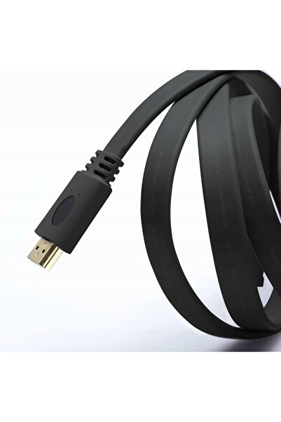 Interlook Cablu HDMI plat de 18M FULL HD 1080p 4K UHD 3D SLIM