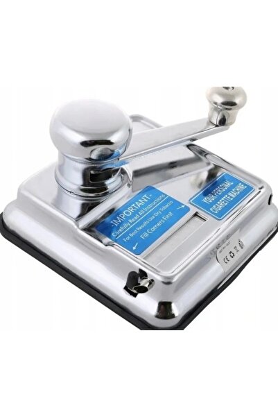 NO BRAND MAȘINĂ MANUALĂ DE FABRICAT ȚIGĂRI CU ALIMENTATOR CU PISTON ARGINTIE ...