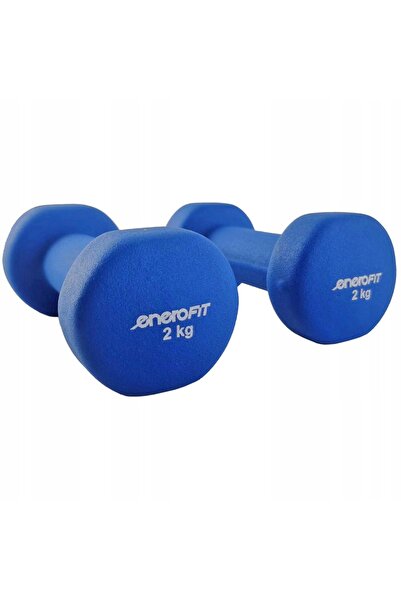 Enero Gantere Gantere Greutăți 2x2kg Set de gantere de fitness din neopren 4kg