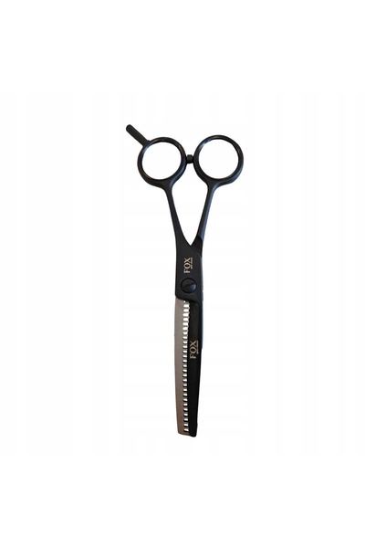 Fox Foarfecă Spitz Classic 5,5 " din oțel negru 440A cu Teflon pentru degresare